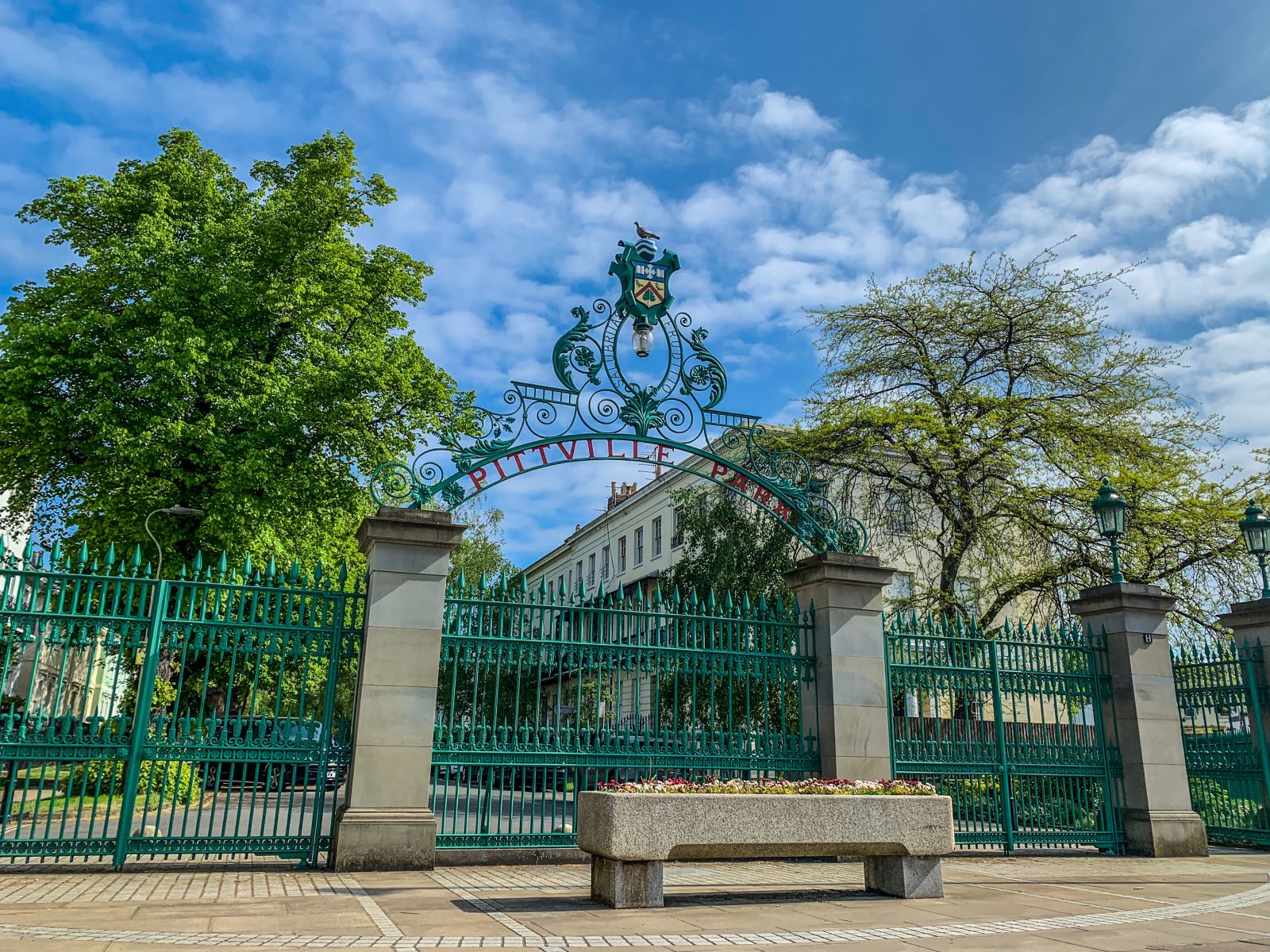 Pittville Park Gates Cheltenham